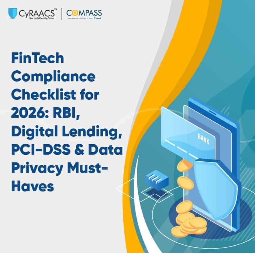 FinTech Compliance Checklist for 2026: RBI, Digital Lending, PCI-DSS & Data Privacy Must-Haves