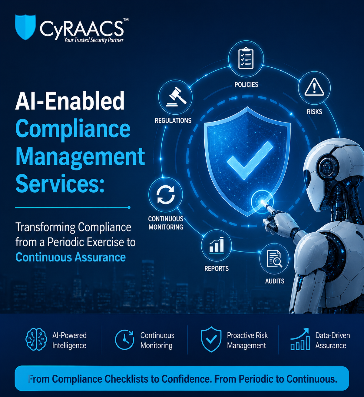 AI-Enabled Compliance Management Services Transforming Compliance from a Periodic Exercise to Continuous Assurance